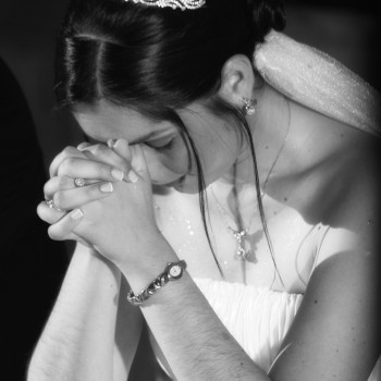 Bride Praying